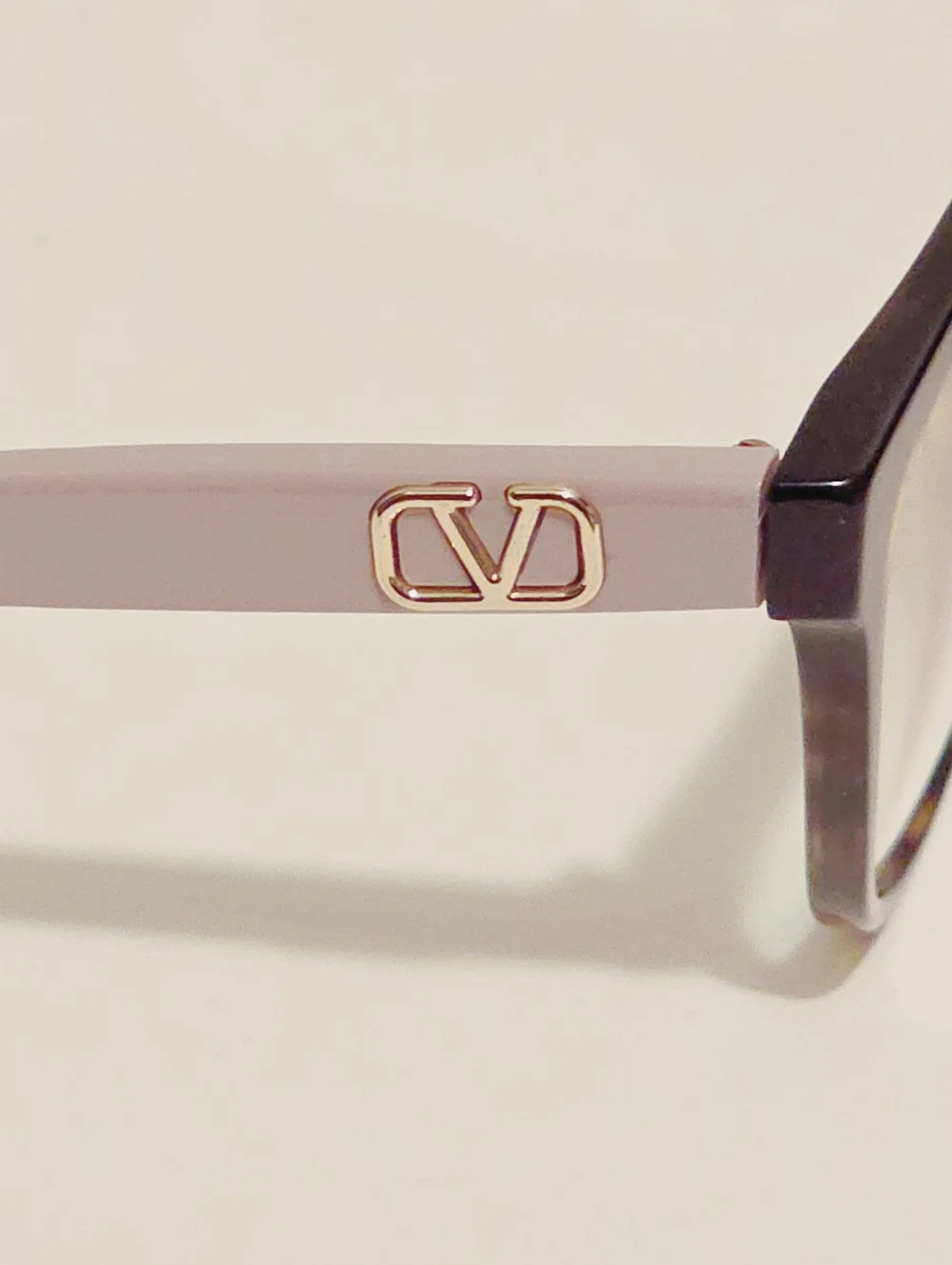 Authentic Valentino VA 3072 5205 Tortoiseshell & Blush Pink Cat-Eye Eyeglasses